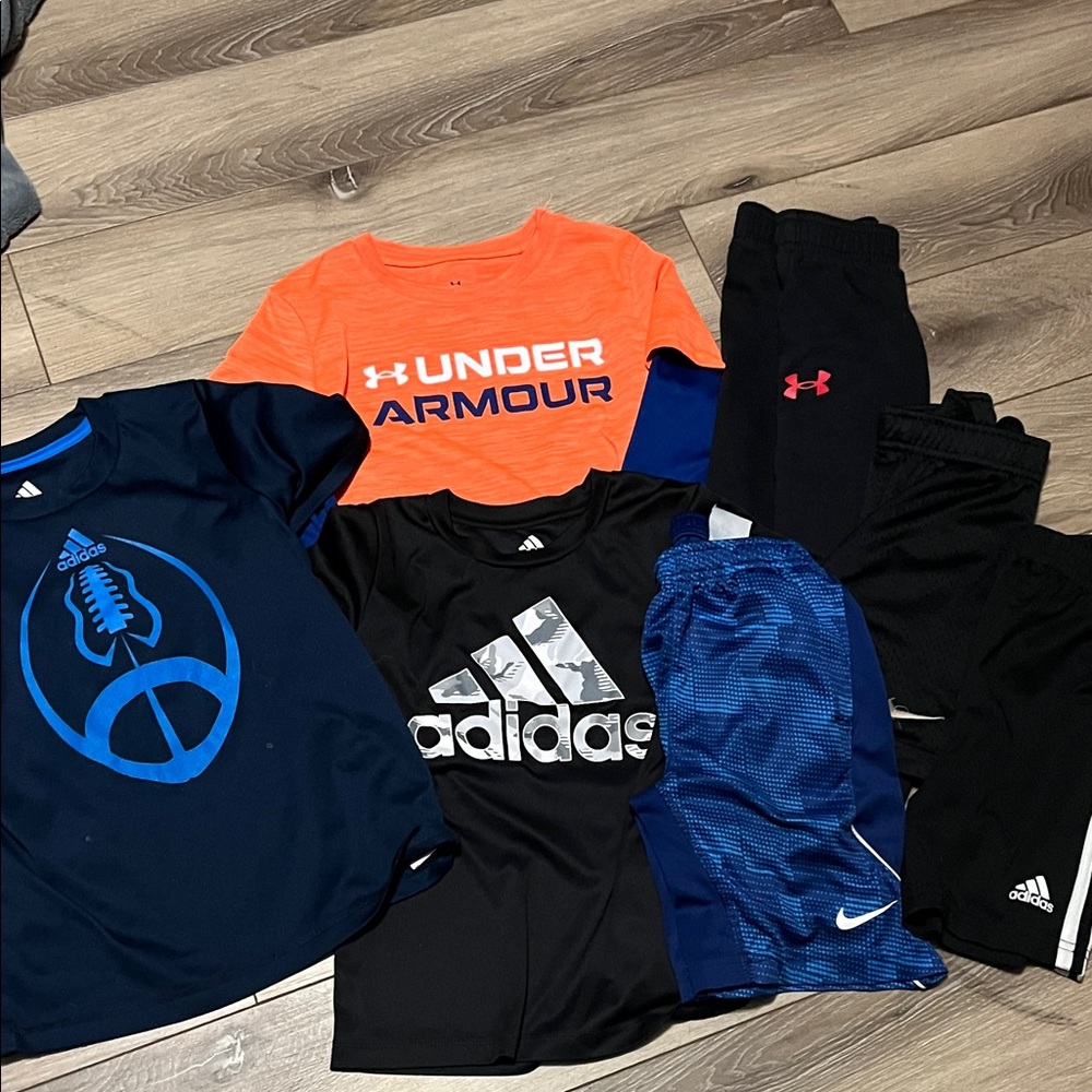 Under Armour Kids' Vibrant Orange Tee